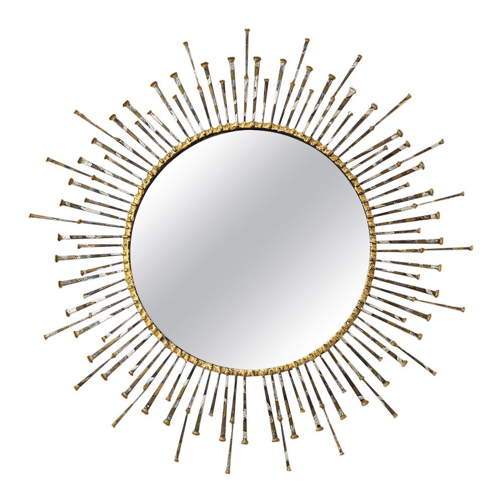 C. Jere Mirror, Spikes Signed