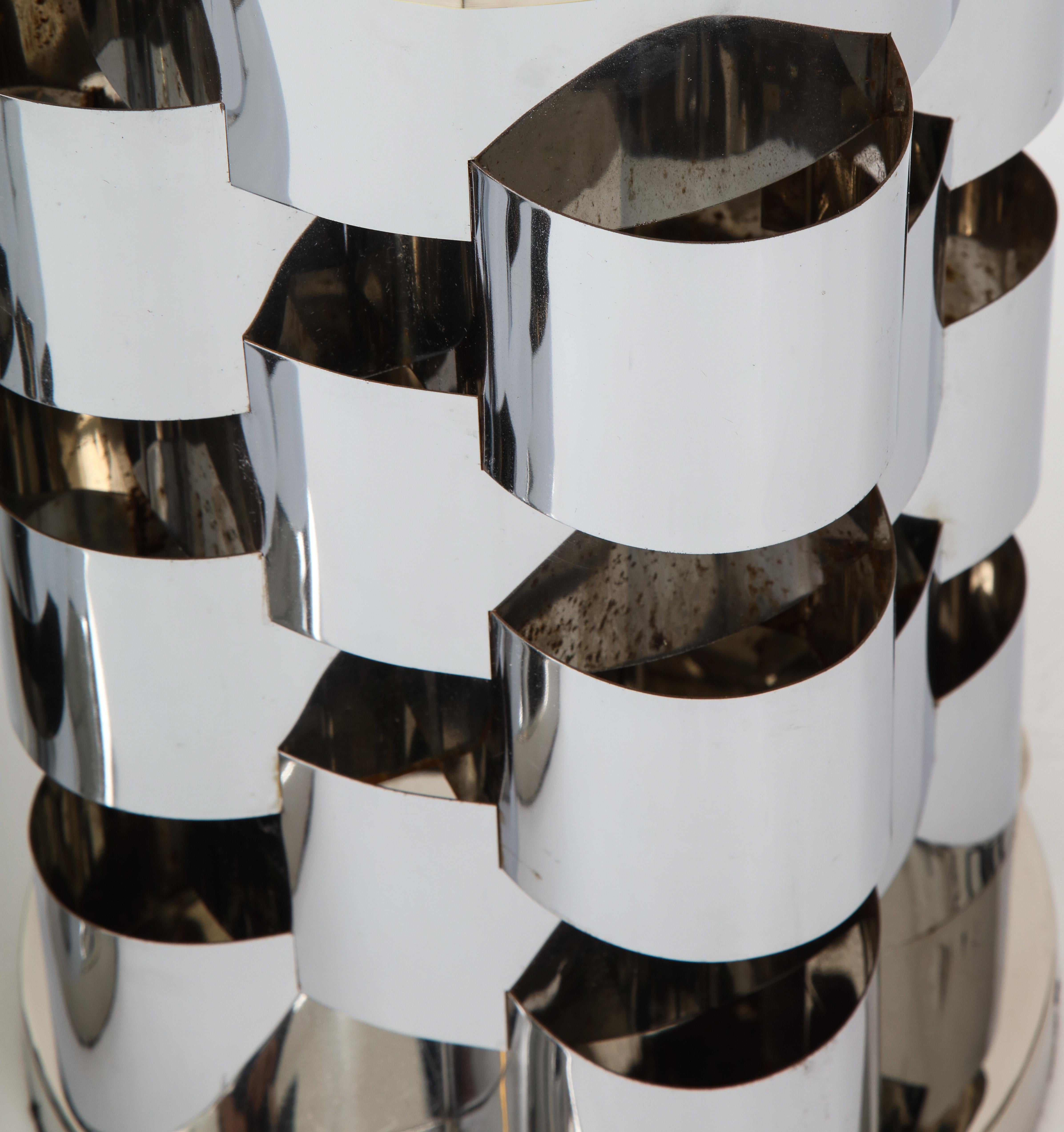 C. Jere Polished Chrome Cloud Lamps 4