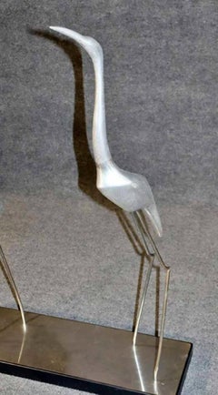 C. Jere Sculpture of Cranes