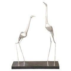 C. Jere Sculpture of Cranes