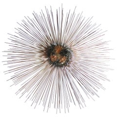 C. Jere Style Sunburst Wall Sculpture by William and Bruce Friedle