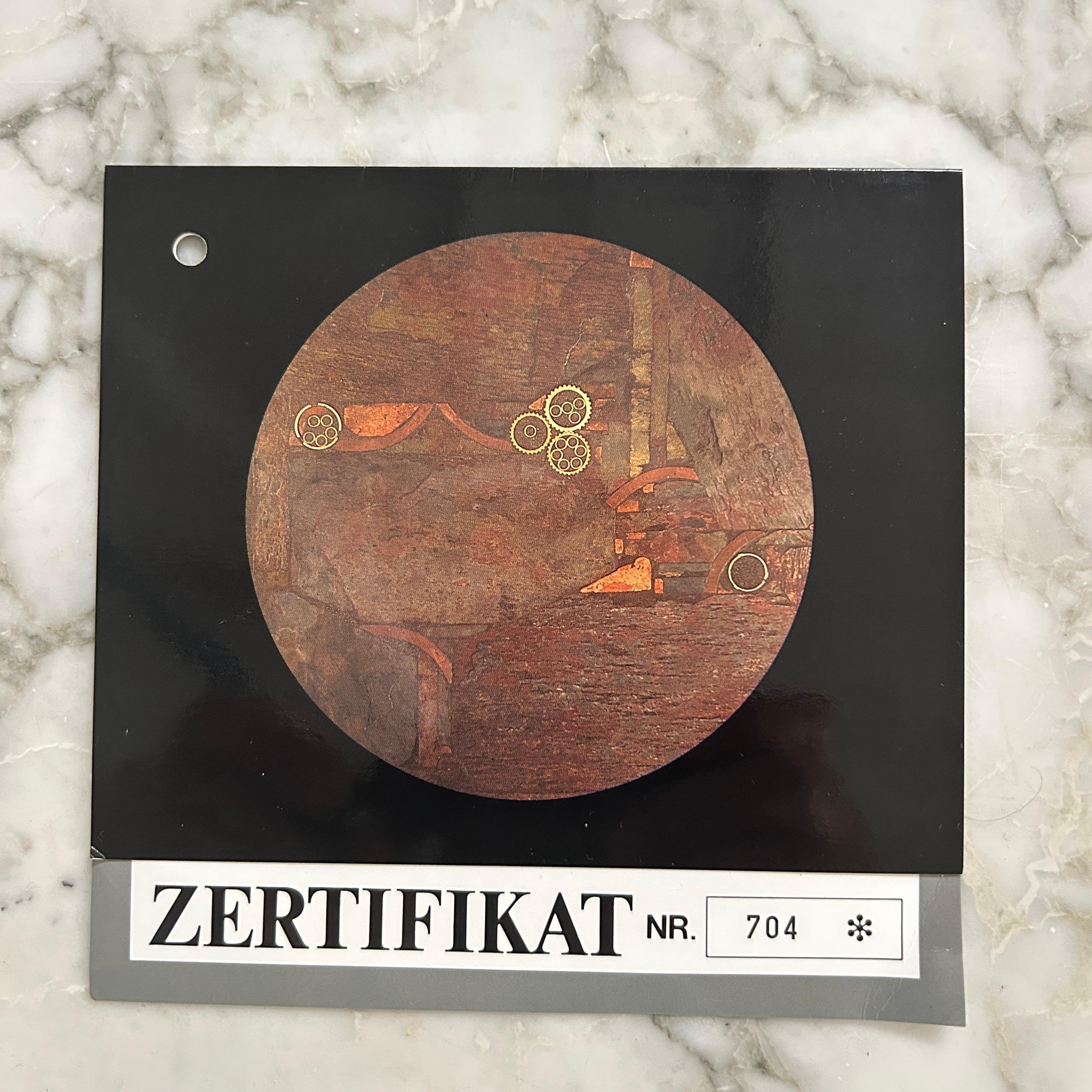 C. Kneip, brutalist Coffee Table made of Indian colored slate, 1991 For Sale 3