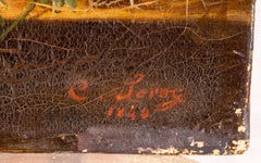 Floral Still Life with Camellia and Daisies, Naturalistic Oil Painting