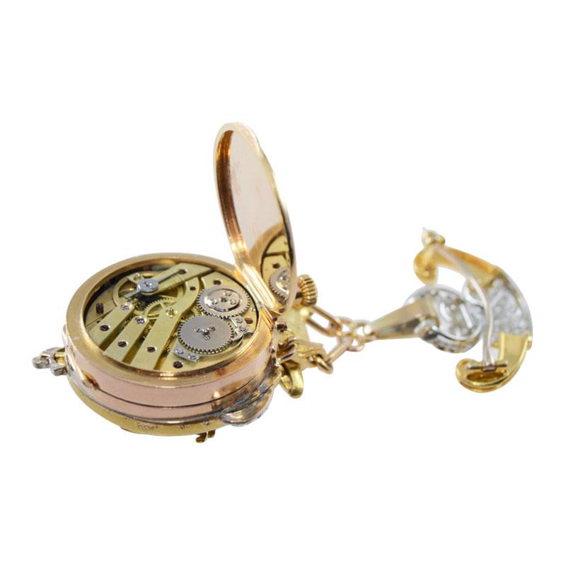 C. Marcks & Co. Pendant Watch for the Indian Market, circa 1900s 1