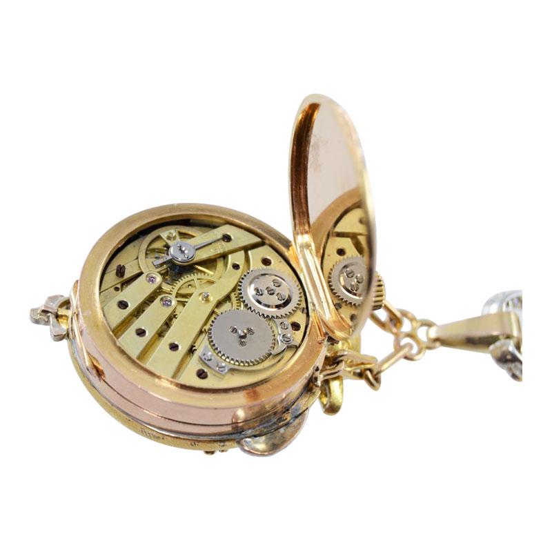 C. Marcks & Co. Pendant Watch for the Indian Market, circa 1900s For Sale 4
