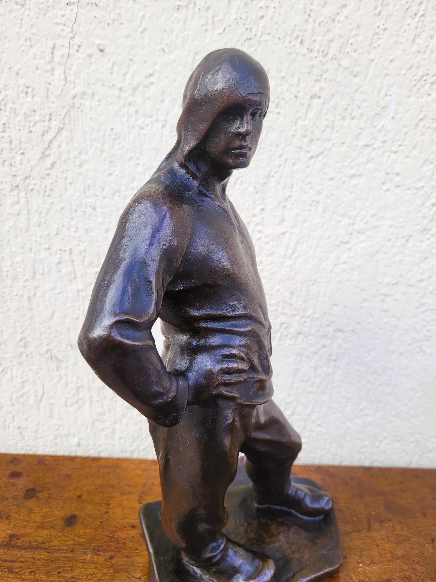C Meunier, The Stevedore Of The Port Of Antwerp, Signed Bronze, 19th Century For Sale 12