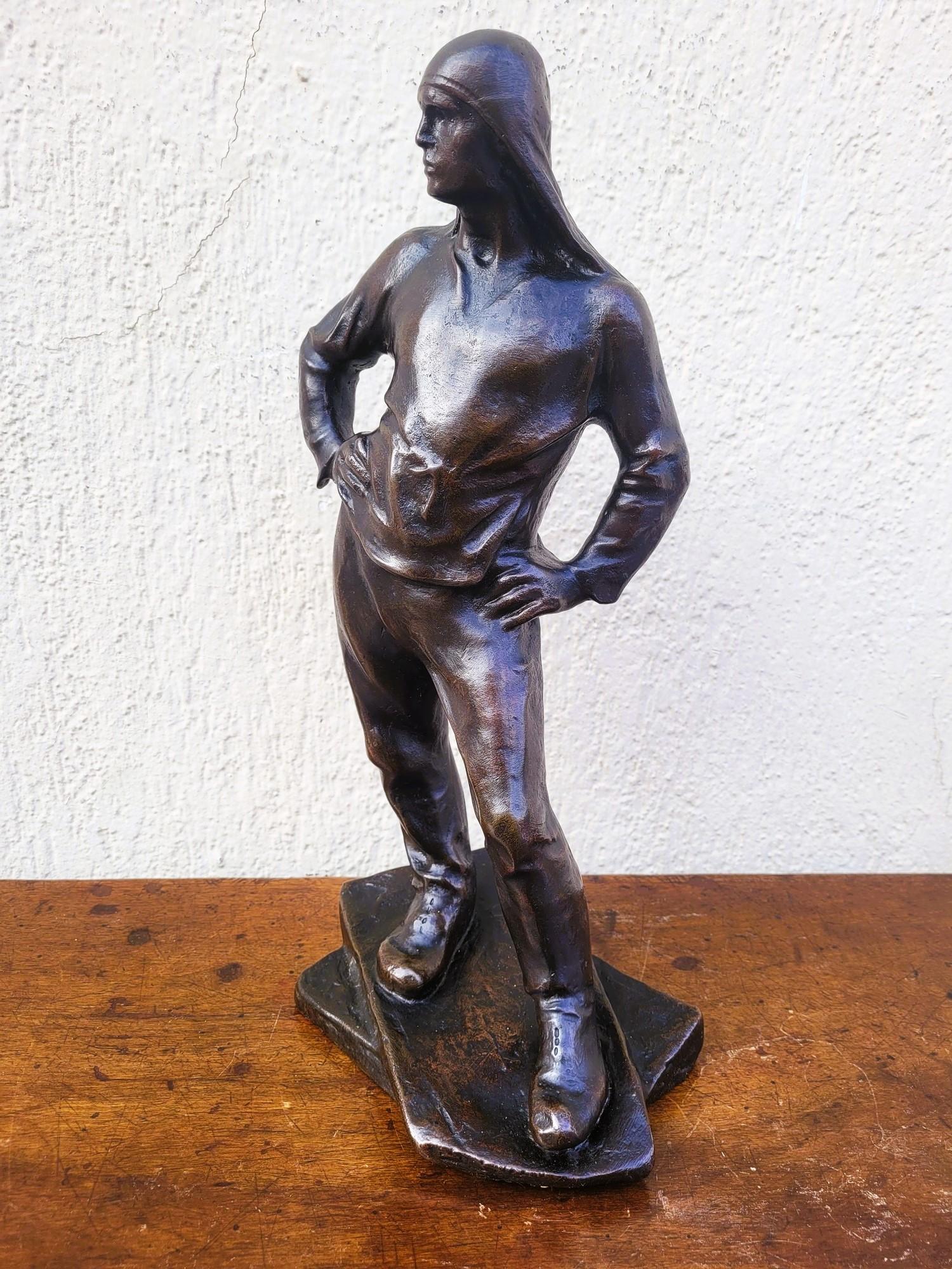 C Meunier, The Stevedore Of The Port Of Antwerp, Signed Bronze, 19th Century For Sale 1