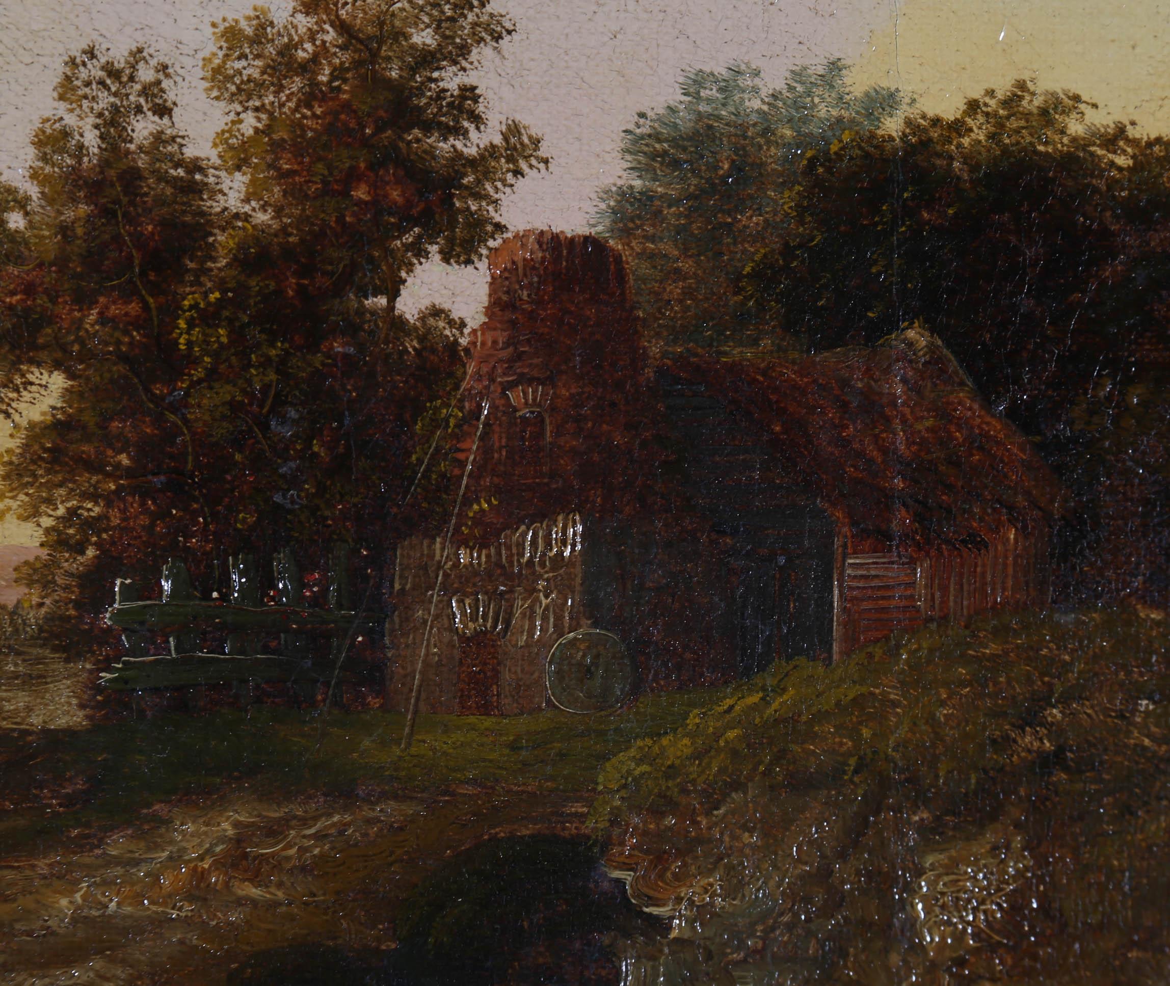 C. Morris - Mid 19th Century Oil, Returning Home 2