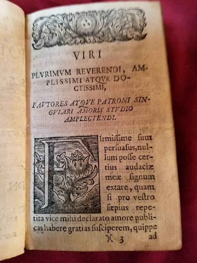 Italian C Plinii Caecilii Secundi Epistolae Et Panegyricus, 1712 For Sale
