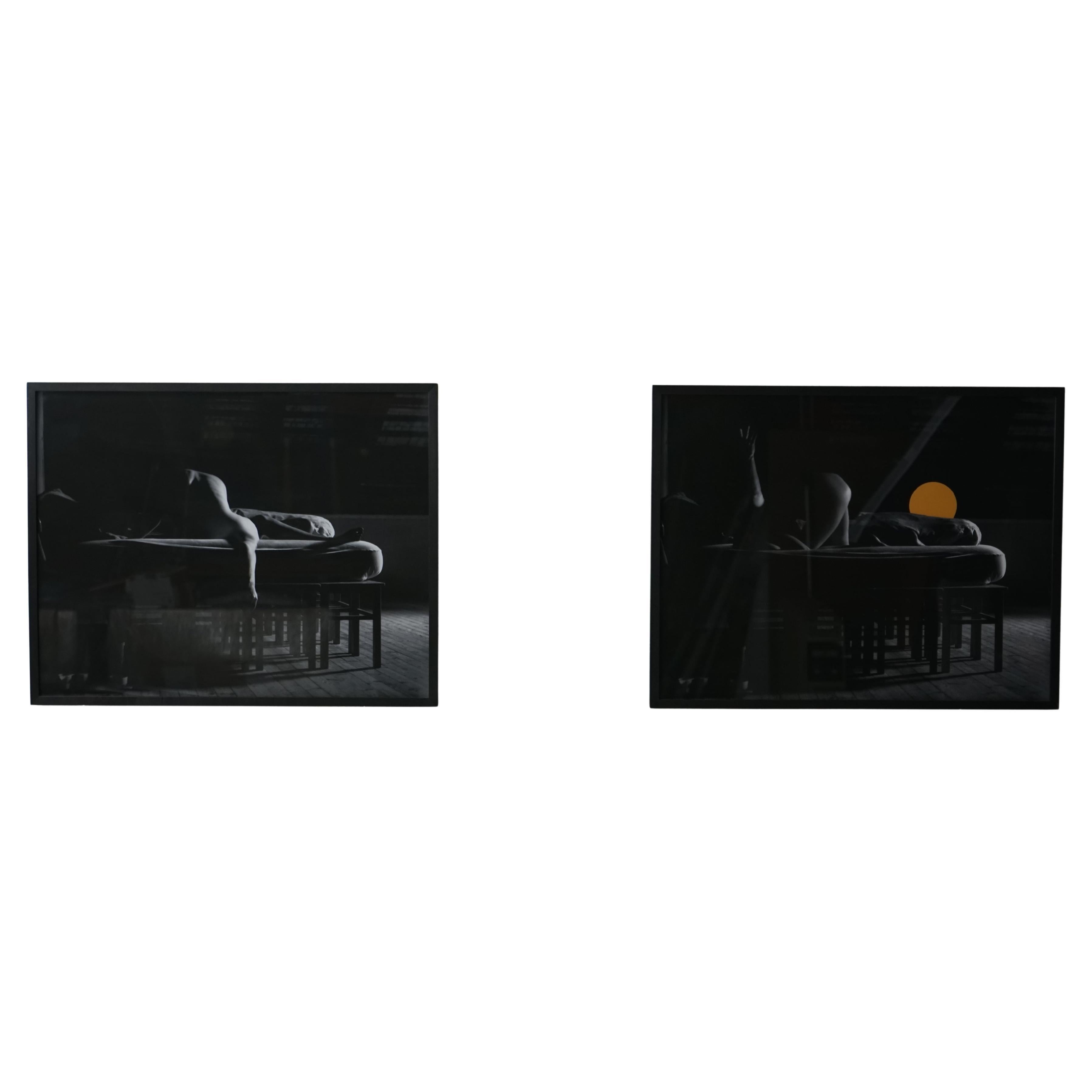 C-Print Nachblende I and Nachtblende II by Freya Hattenberger, 2008, Set of 2