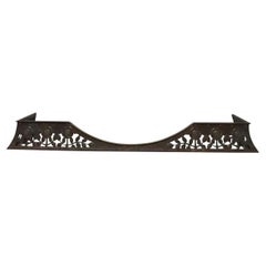 Used C R Ashbee, an Arts & Crafts Copper Fireplace Fender with Stylised Floral Design