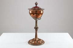 C R Ashbee. Made by The Guild of Handicrafts. An Arts and Crafts Copper chalice.