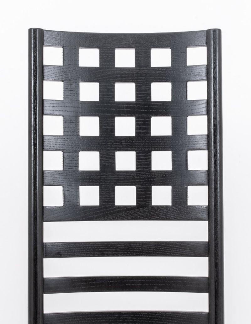 20ième siècle Chaise C. R. Mackintosh pour Cassina Hill House en vente