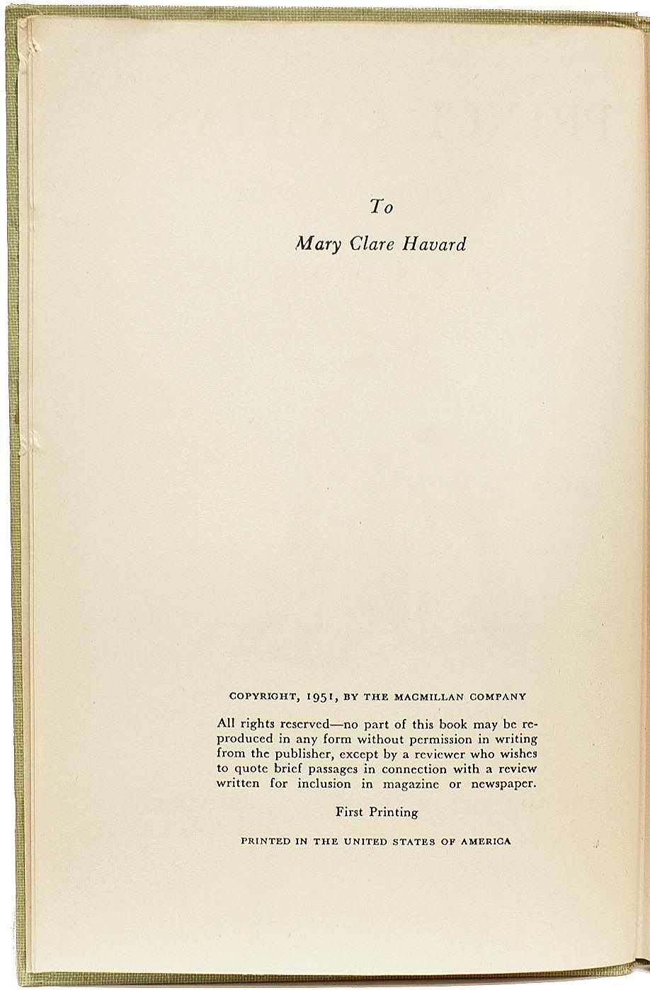 Milieu du XXe siècle C. S. LEWIS. Le Prince Caspian. Le retour à Narnia. PREMIÈRE ÉDITION AMÉRICAINE - 1951 en vente