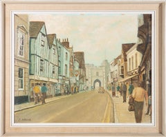 C. Ward - Signed & Framed Mid 20th Century Oil, Westgate, Canterbury