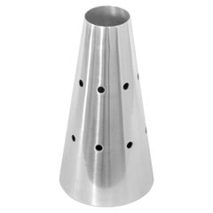 C001 Minimalistische Aluminium-Blumenvase