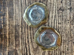 C026 Mittelalterliche Flaschenuntersetzer von David Marshall aus Messing und Aluminium