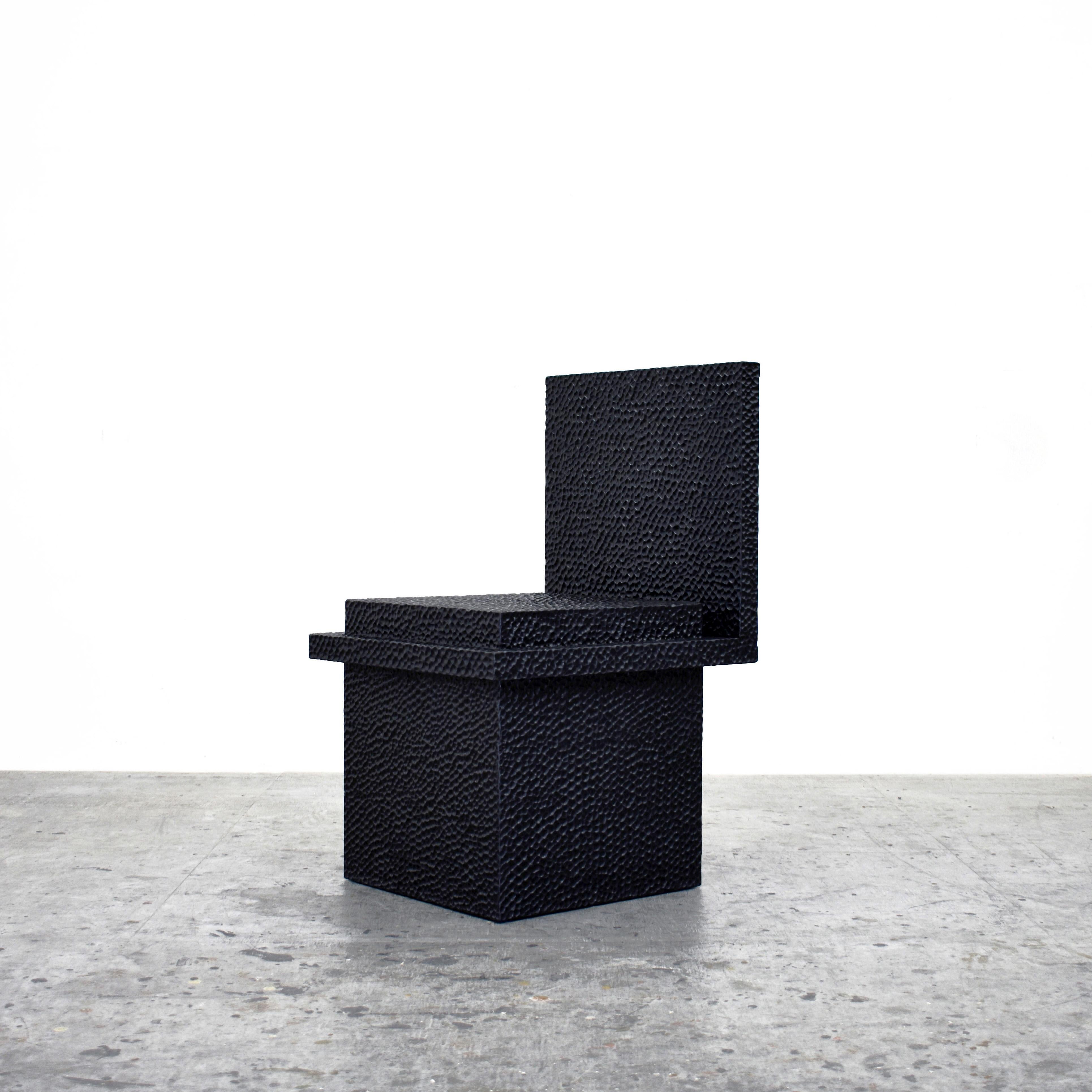 C1 chair
carved + blackened + maple
17