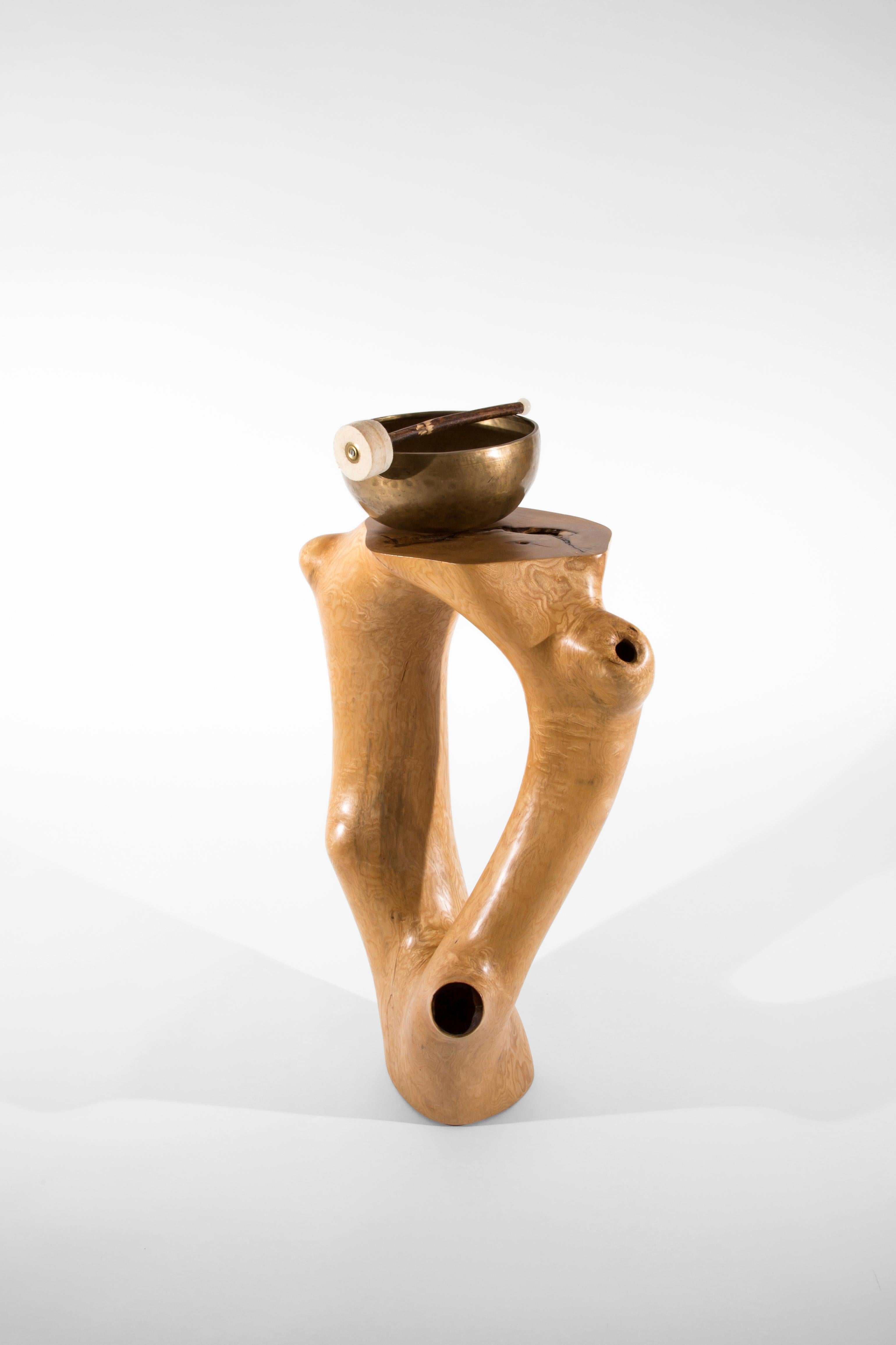 C1051 Decorative Table in Beech Wood by Jörg Pietschmann For Sale 9