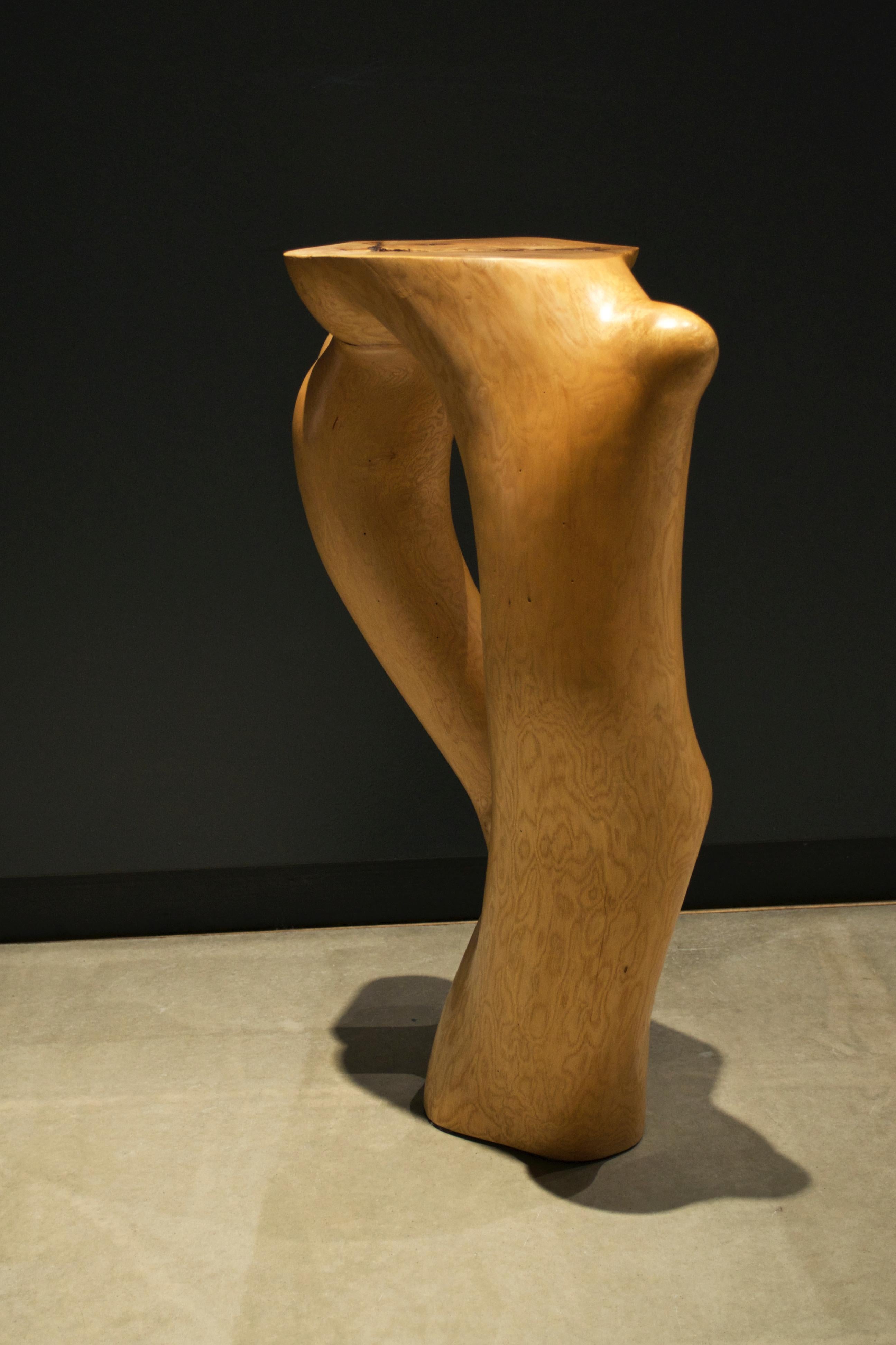 C1051 Decorative Table in Beech Wood by Jörg Pietschmann In New Condition For Sale In Geneve, CH