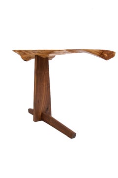 C1094 Console Table in Oak And European Walnut Wood by Jörg Pietschmann
