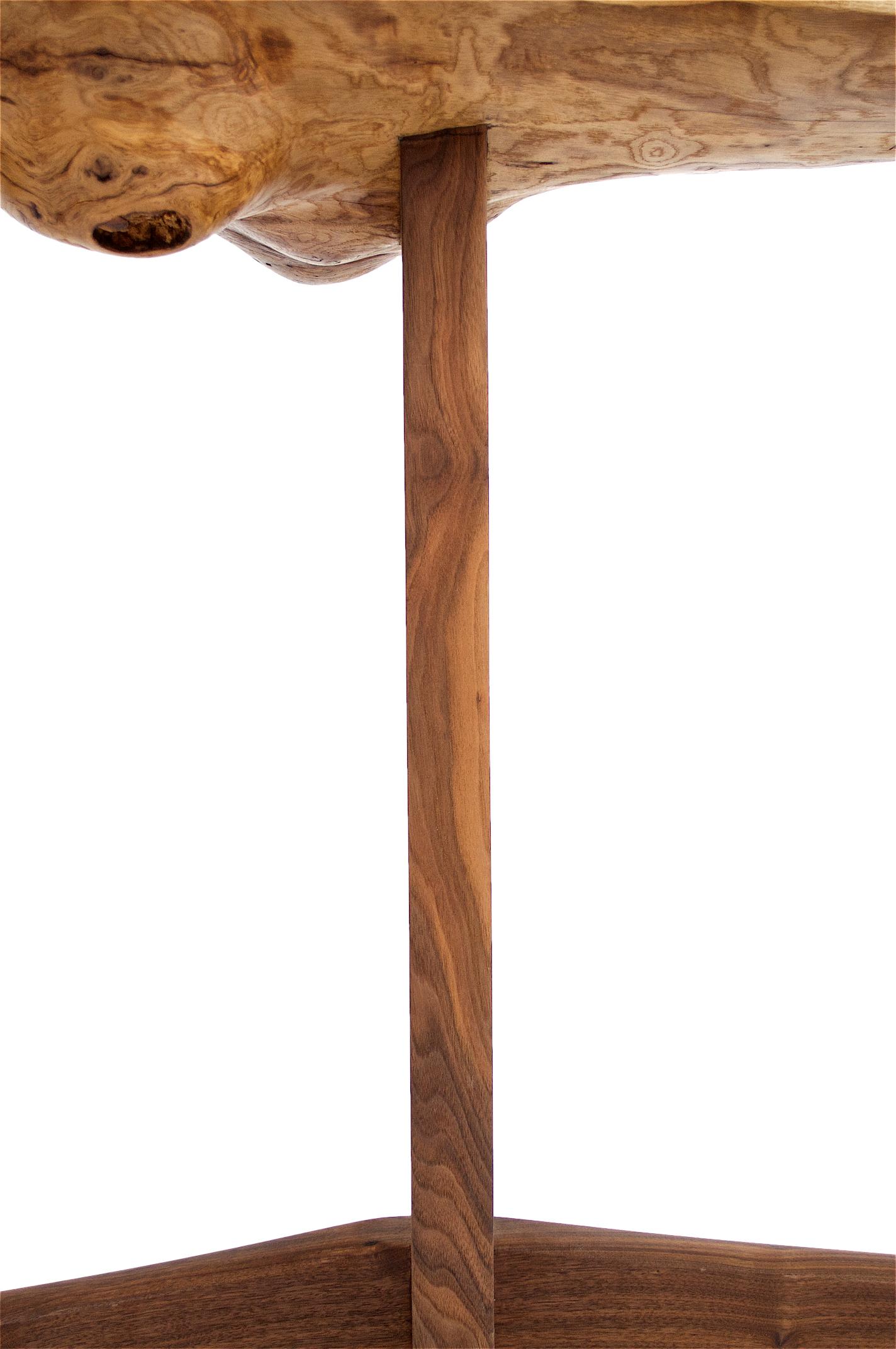 Allemand Table console C1094 en Oak Oak et European Walnut Wood par Jörg Pietschmann en vente