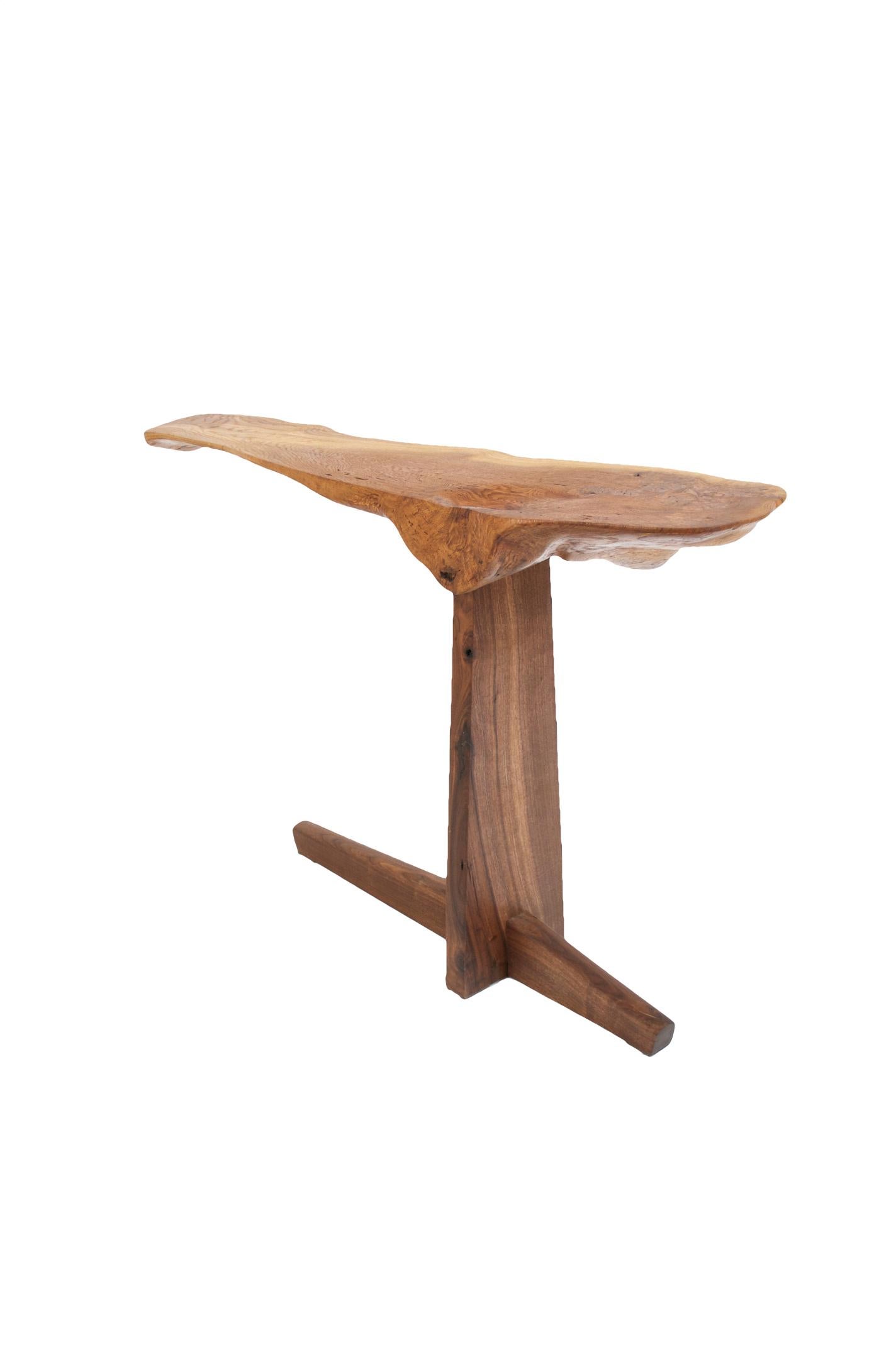 Table console C1094 en Oak Oak et European Walnut Wood par Jörg Pietschmann Neuf - En vente à Geneve, CH