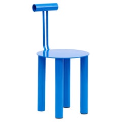 C1513 chair, blue by Daniel Schmidt