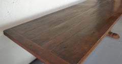 c1720 Refectory Table in the "Trestle" Style