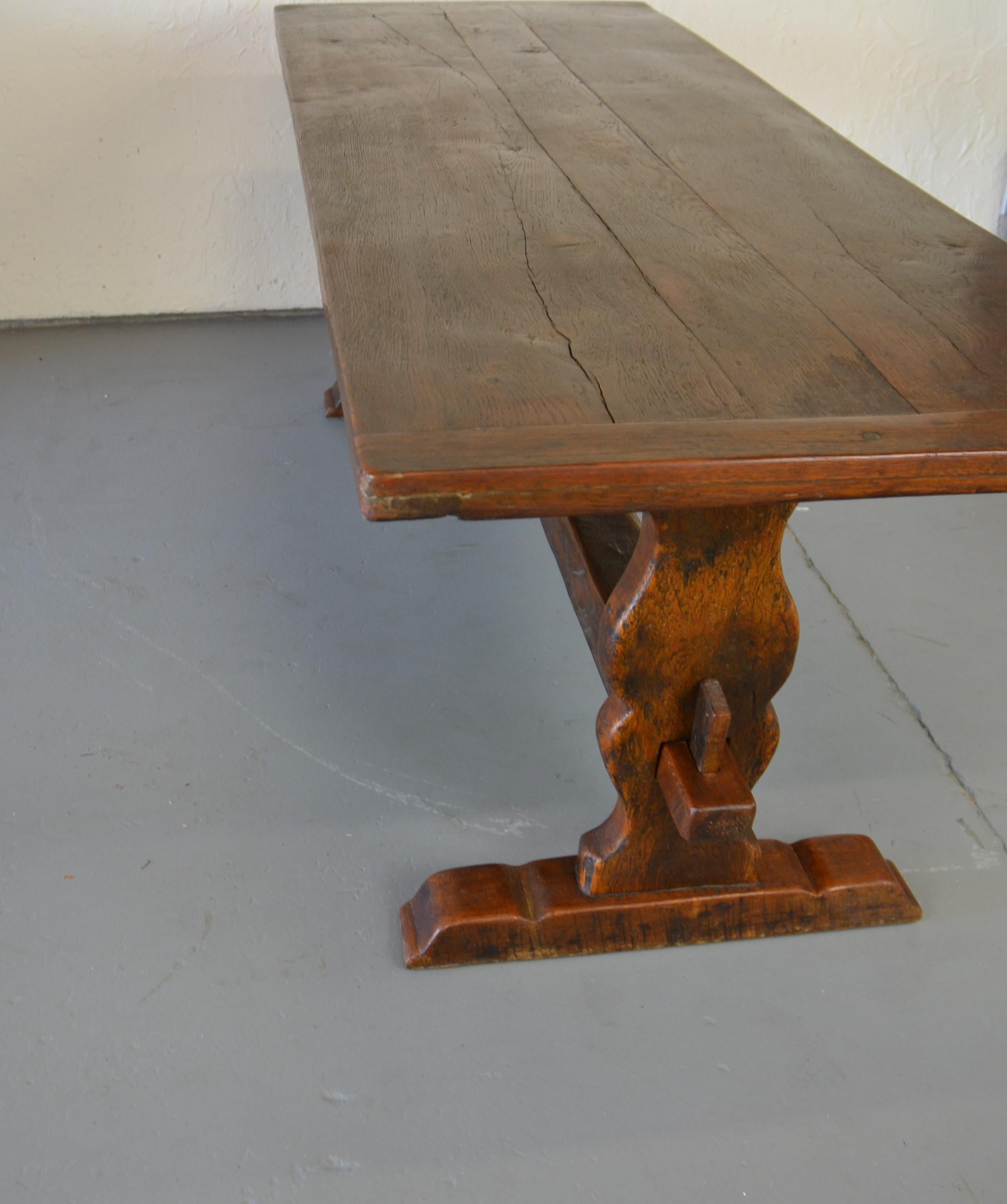 George II c1720 Refectory Table in the 