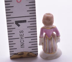 C1745 "Lady Dancing", Chelsea Factory Porcelain Seal, Charles Gouyn Period