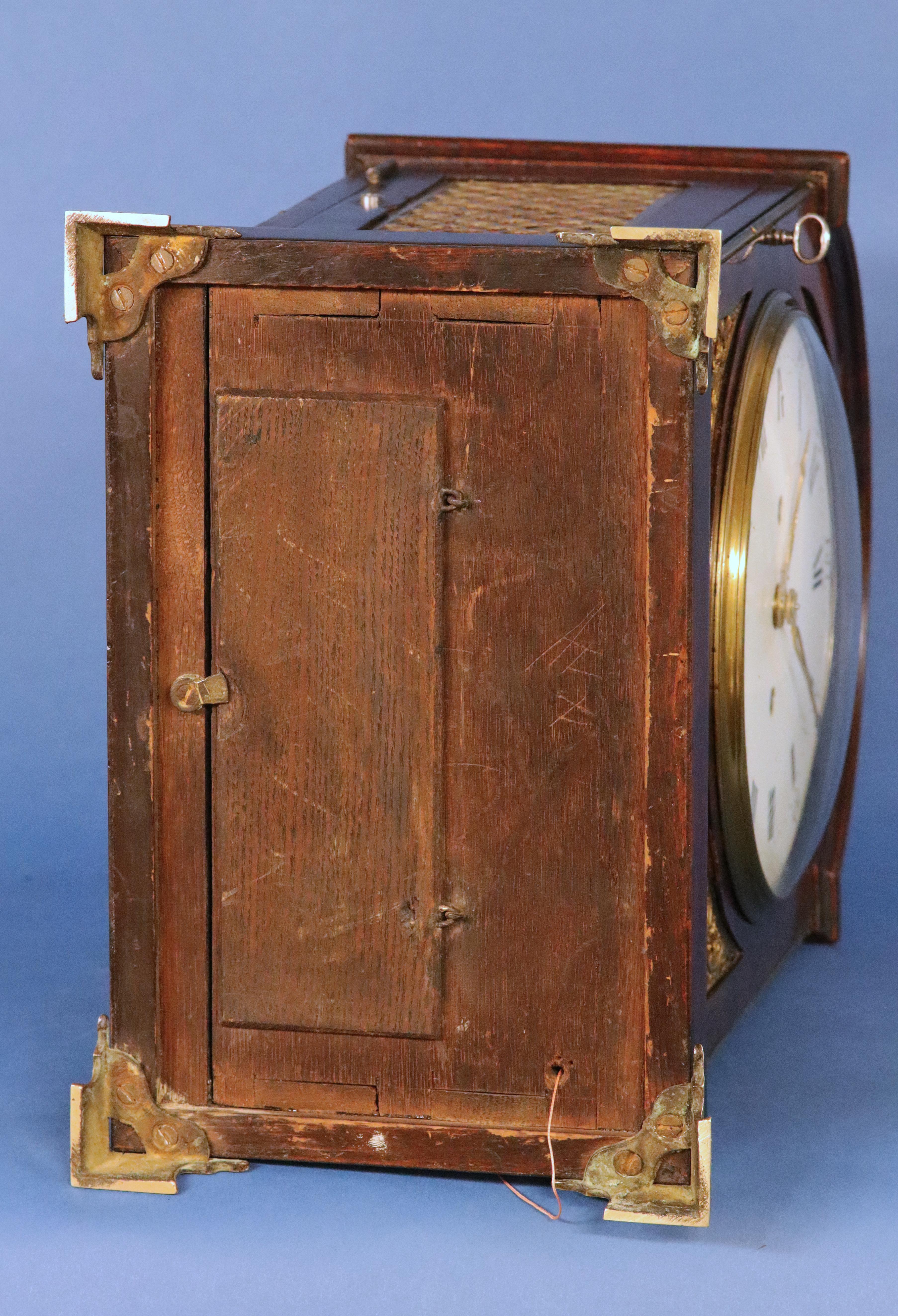 XIXe siècle Horloge de support anglaise avec mouvement exceptionnel, vers 1800 en vente