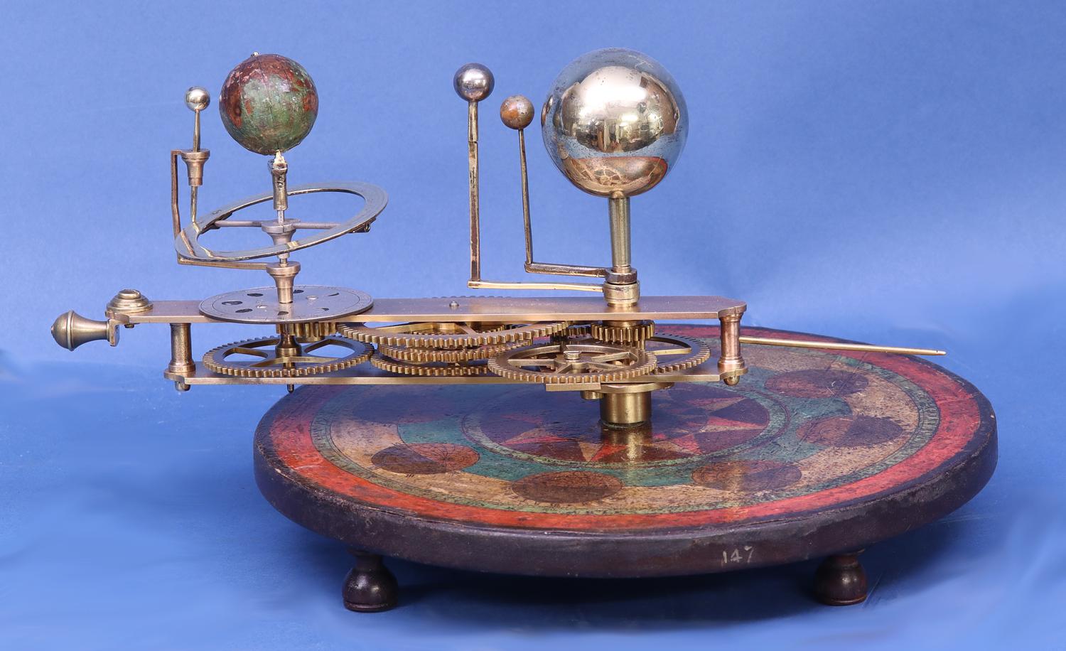 Other c.1800 Portable English Orrery by W. Robinson For Sale