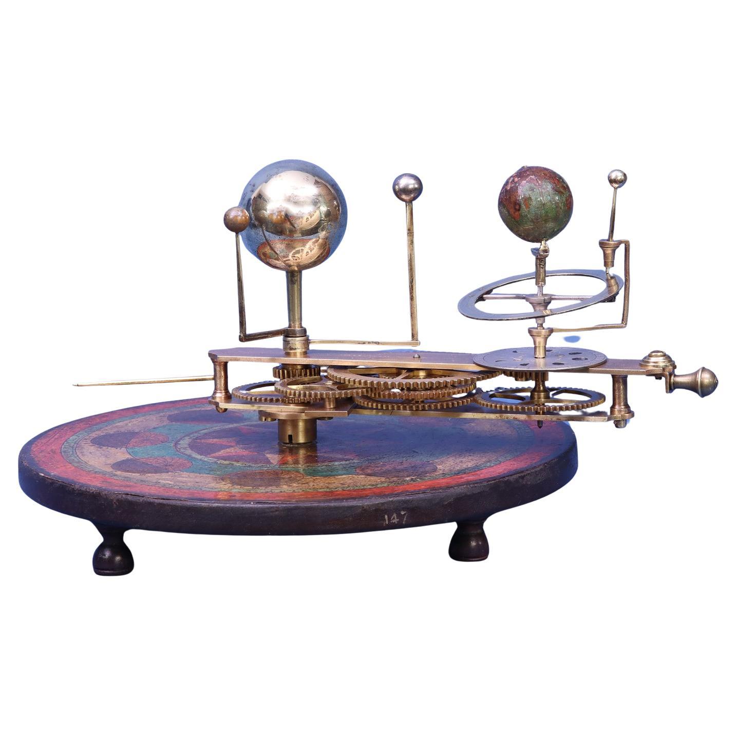 c.1800 Portable English Orrery by W. Robinson For Sale