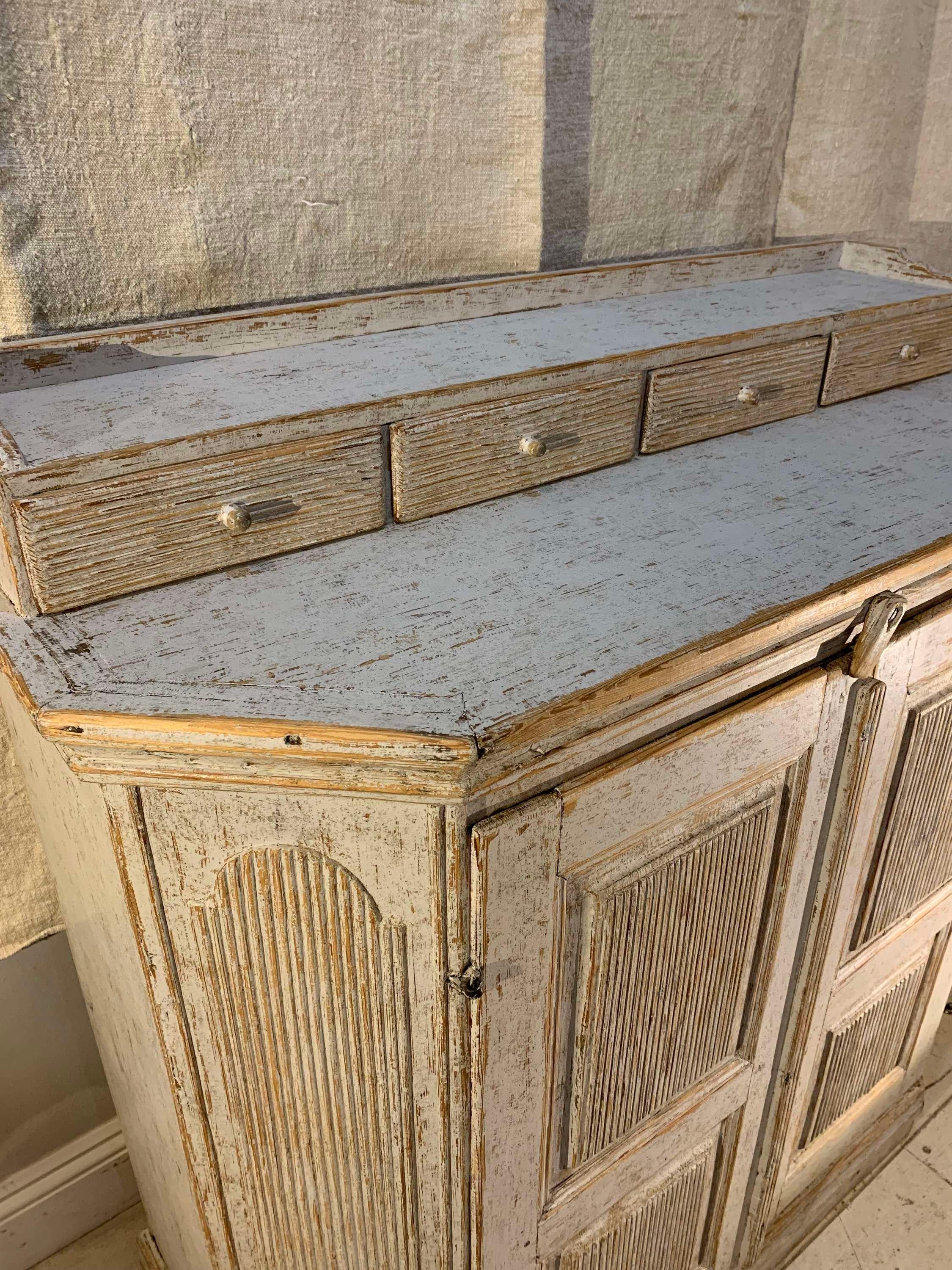 C1810 Swedish Gustavian buffet 1