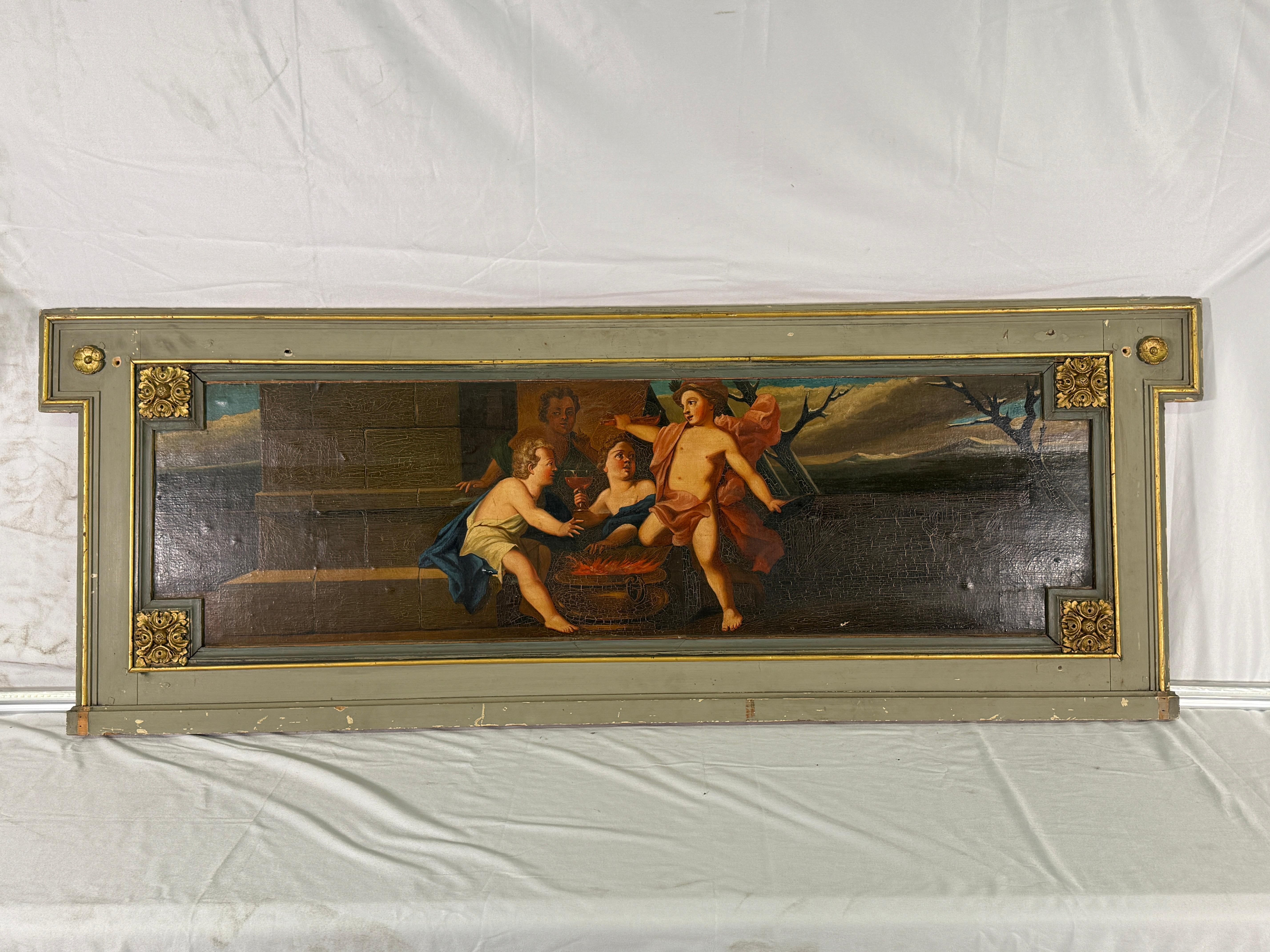 C1830 Paar französische Übertüren aus dem 19. (Neoklassisch) im Angebot