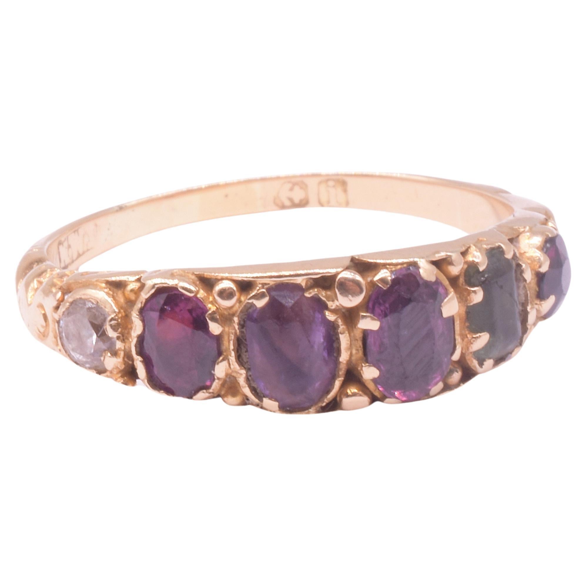 Romántico anillo 