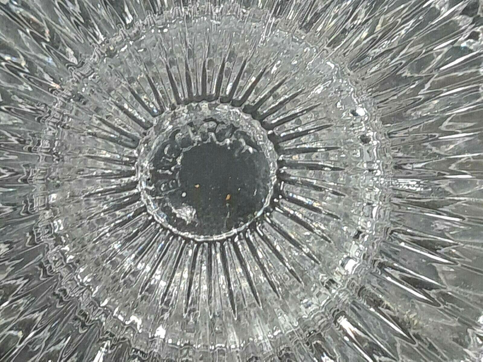 c1840 French Louis Philippe Crystal Inkwell. Beautiful and Rare by Baccarat In Good Condition For Sale In Opa Locka, FL