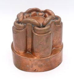 c.1860-75 English Copper Jelly Mold by Benham
