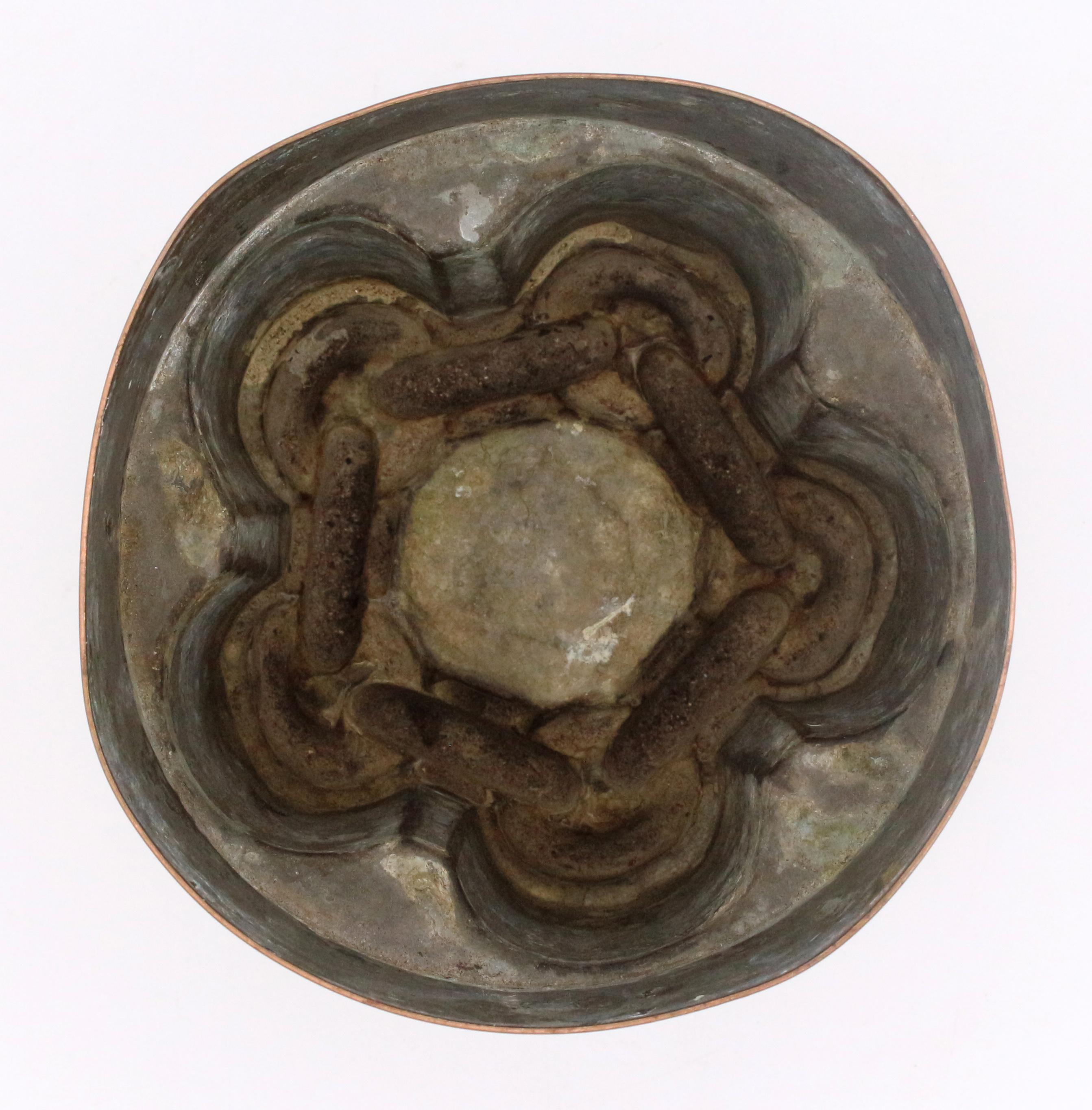 19th Century c.1860-75 English Copper Jelly Mold by Benham