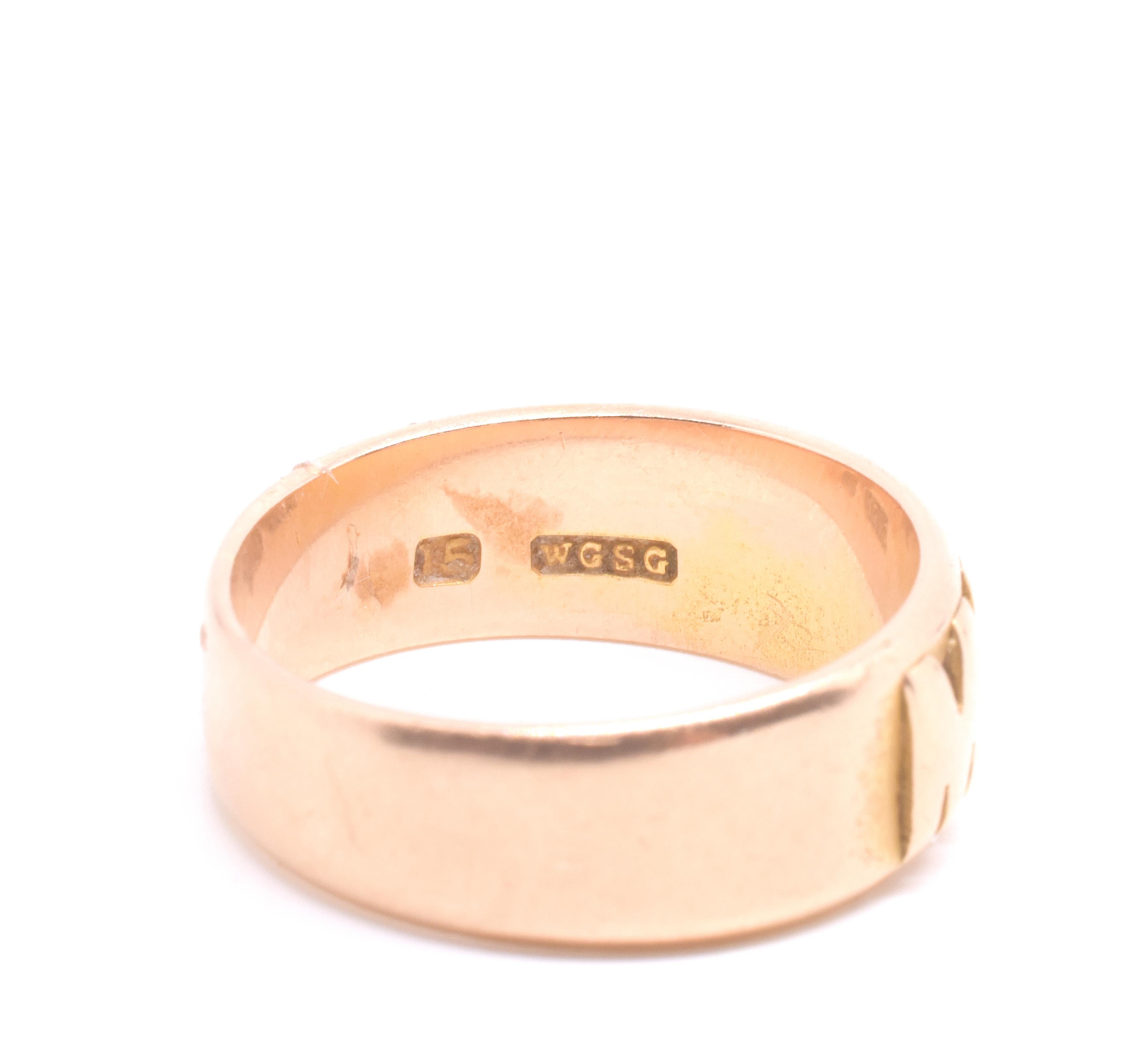 PUBLICA C1880 Anillo Mizpah 15K en Bueno estado para la venta en Baltimore, MD