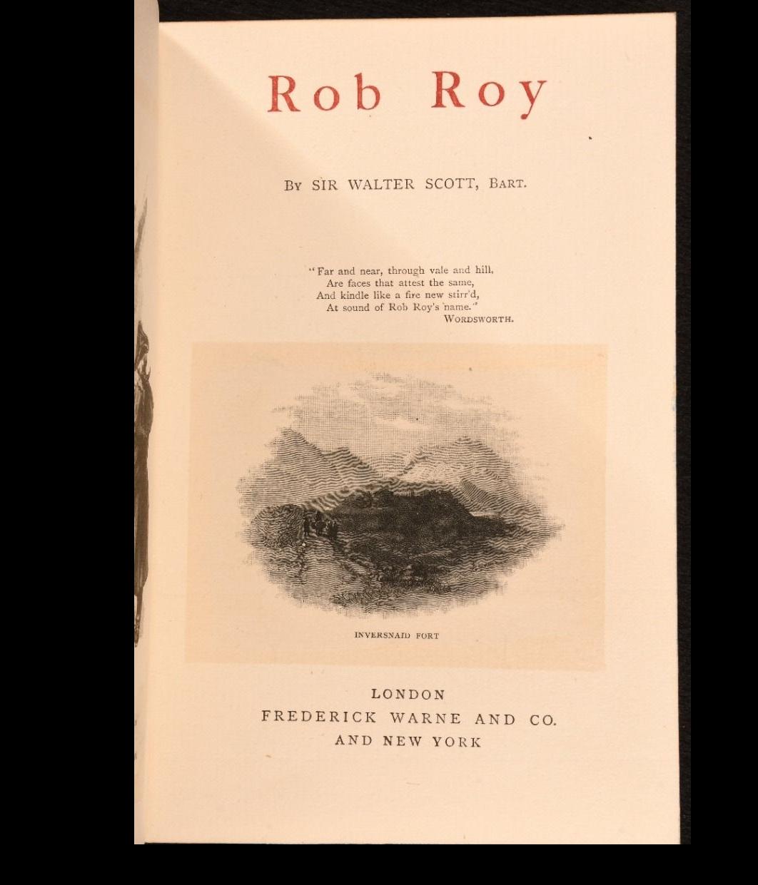 c1880 Romanzi di Waverley in vendita 5