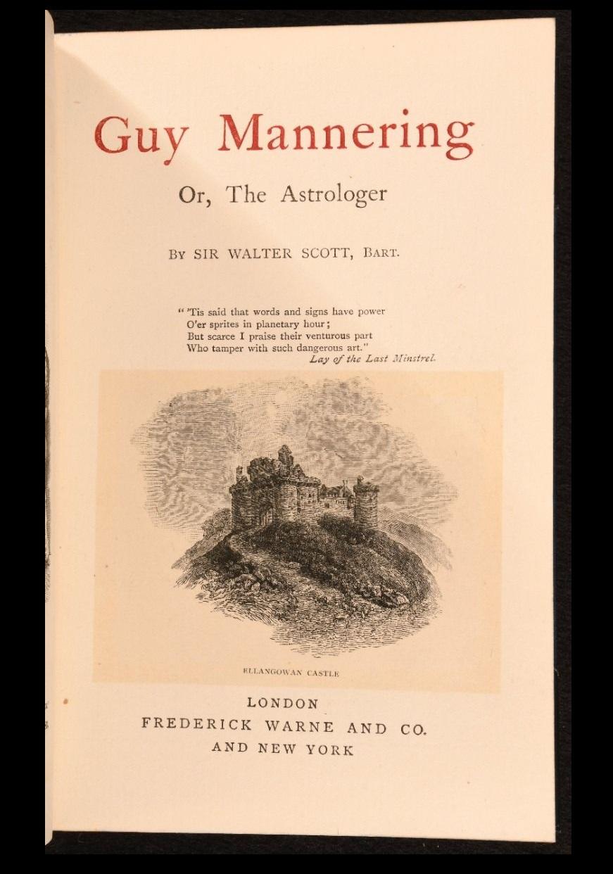 c1880 Romanzi di Waverley in vendita 1