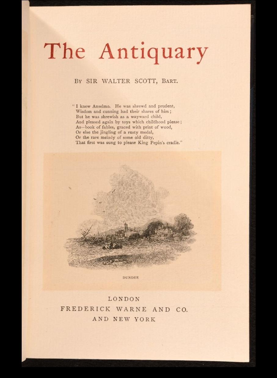 c1880 Romanzi di Waverley in vendita 3