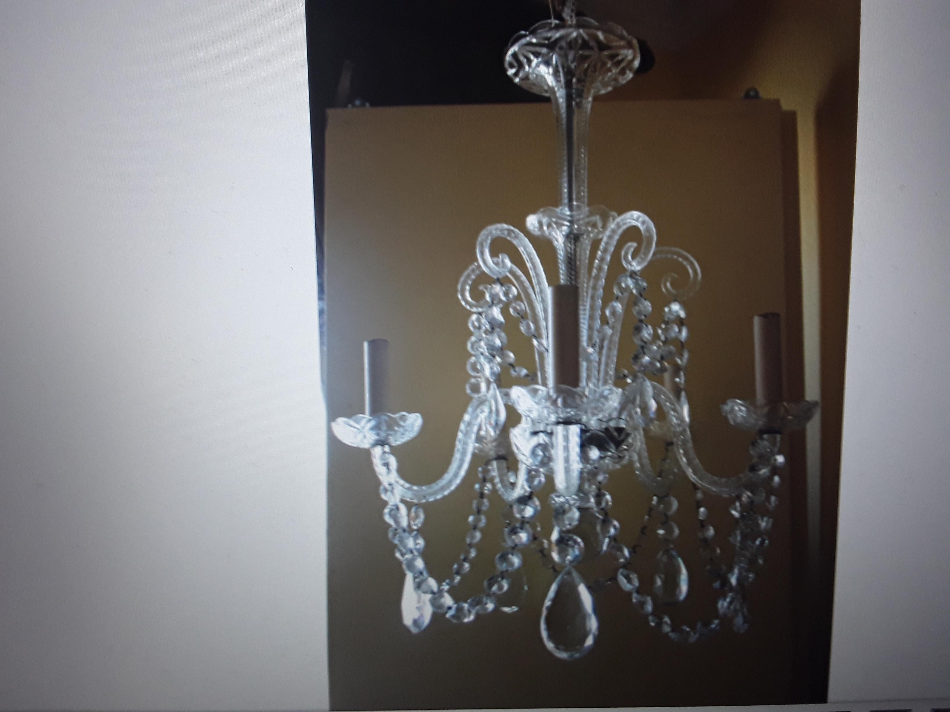 Masterpiece in Cut Glass and Lead Crystal. c1890-1900 Antique Anglo Irish Traditional style Cut & Leaded Crystal Chandelier. This is a beauty! We acquired this in Nice, the South of France at auction.