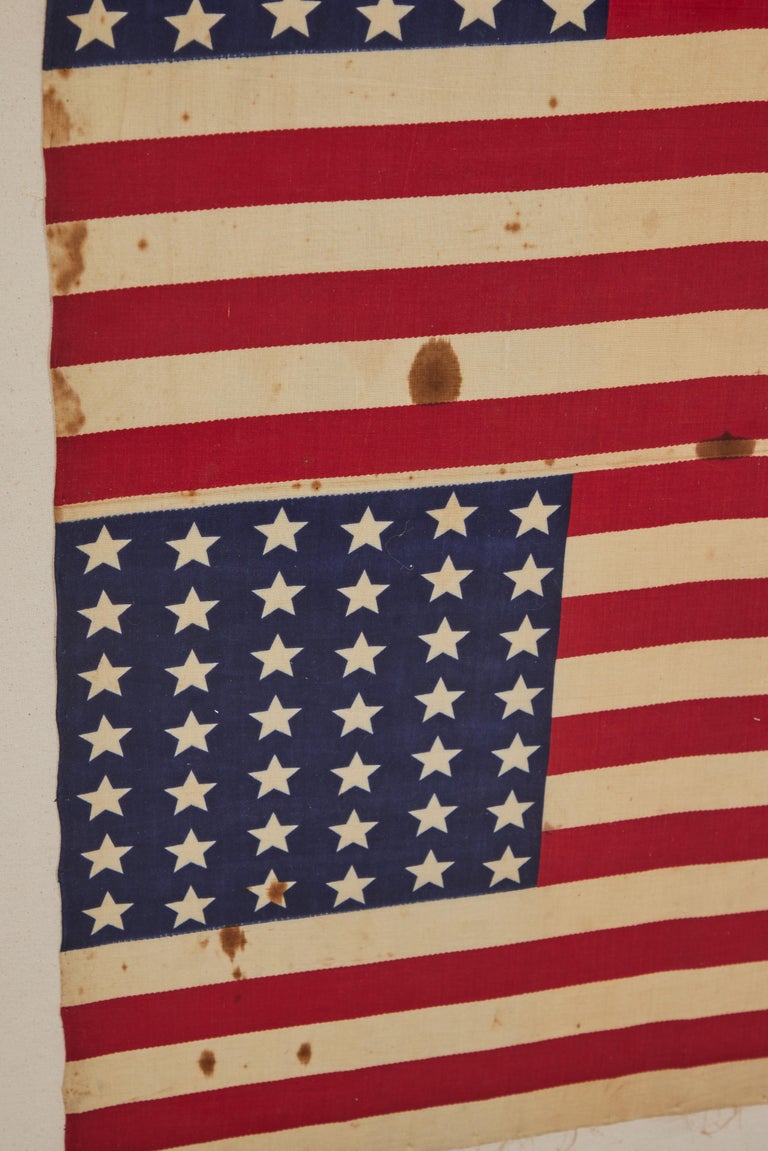 c1890 42 Star American Uncut Flags Washington State For Sale 1