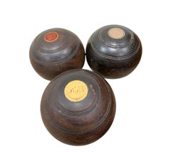 C1890 collection of twenty English wooden bowls