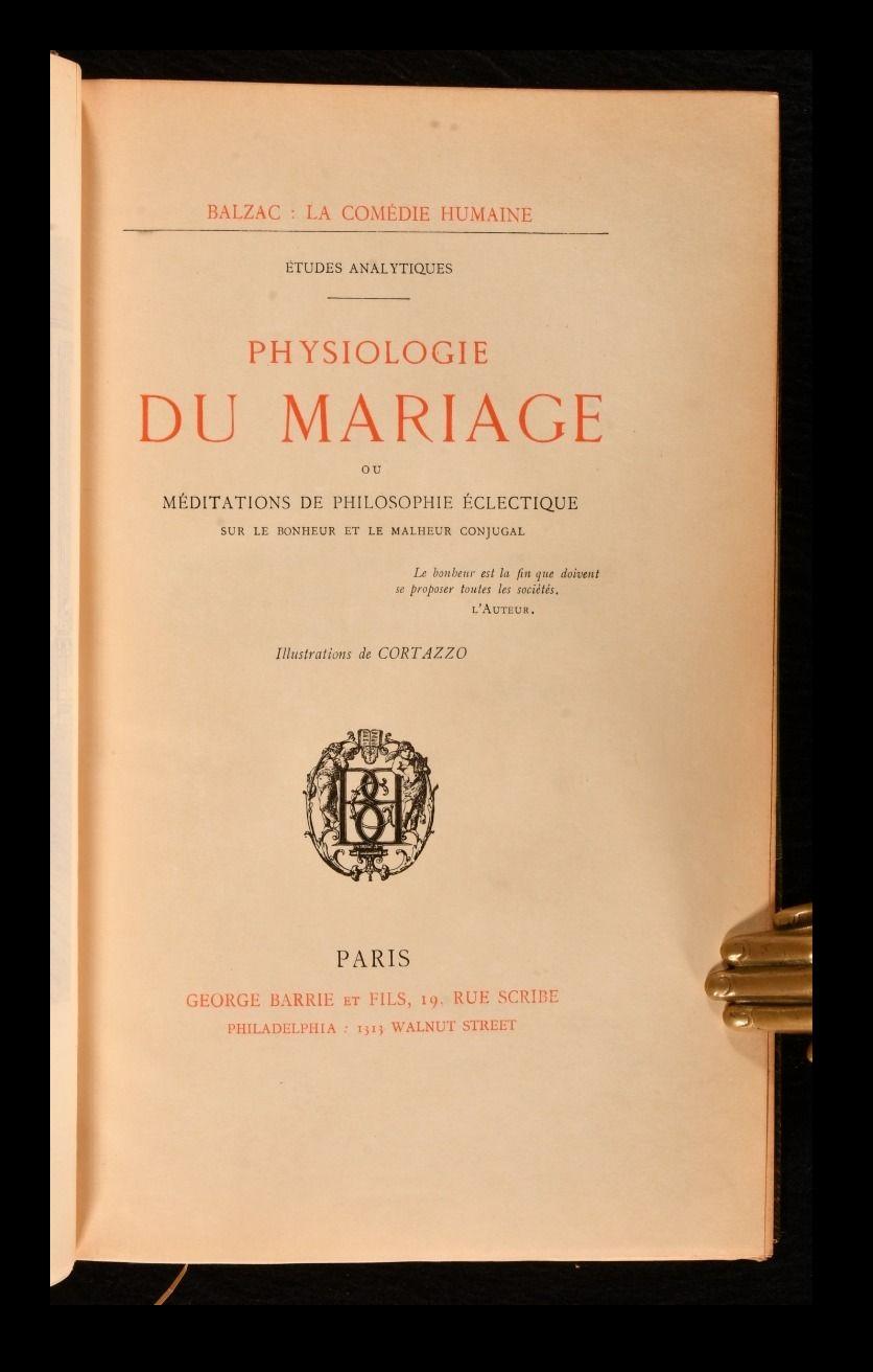 c1895-9 La Comédie Humaine For Sale 5