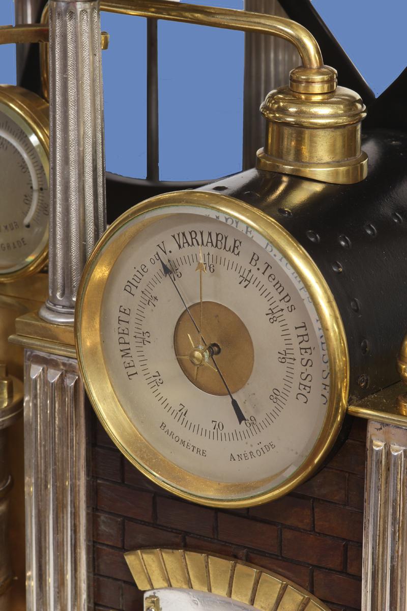 c.1895 Automatik-Dampfmaschinen- Industrieuhr im Zustand „Gut“ in Greenlawn, NY