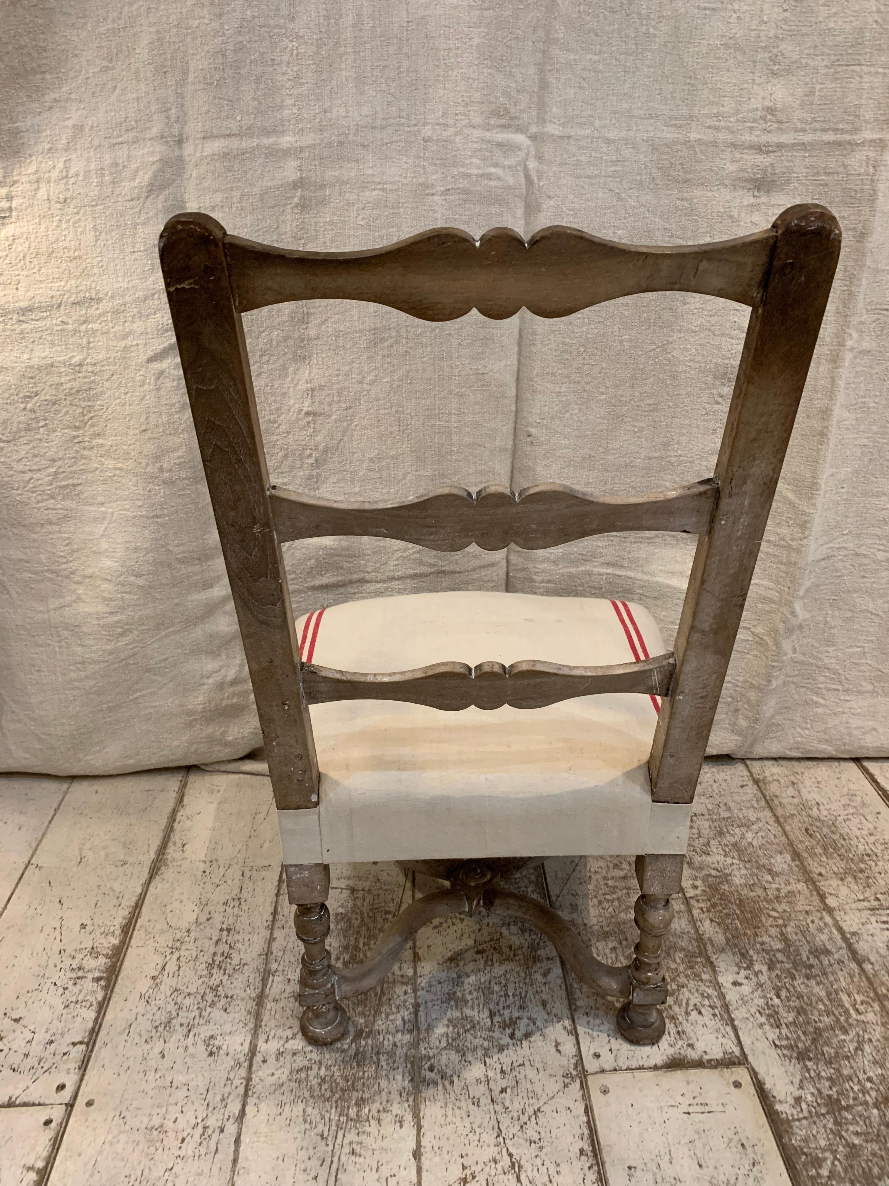 Late 18th Century C18th century French country provincial chair For Sale